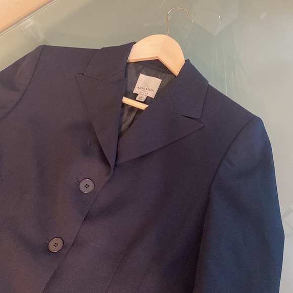 Anne Klein Blazer Anne Klein Modern Notched Collar Blazer with Stretch Size 8 - Picture 8 of 11